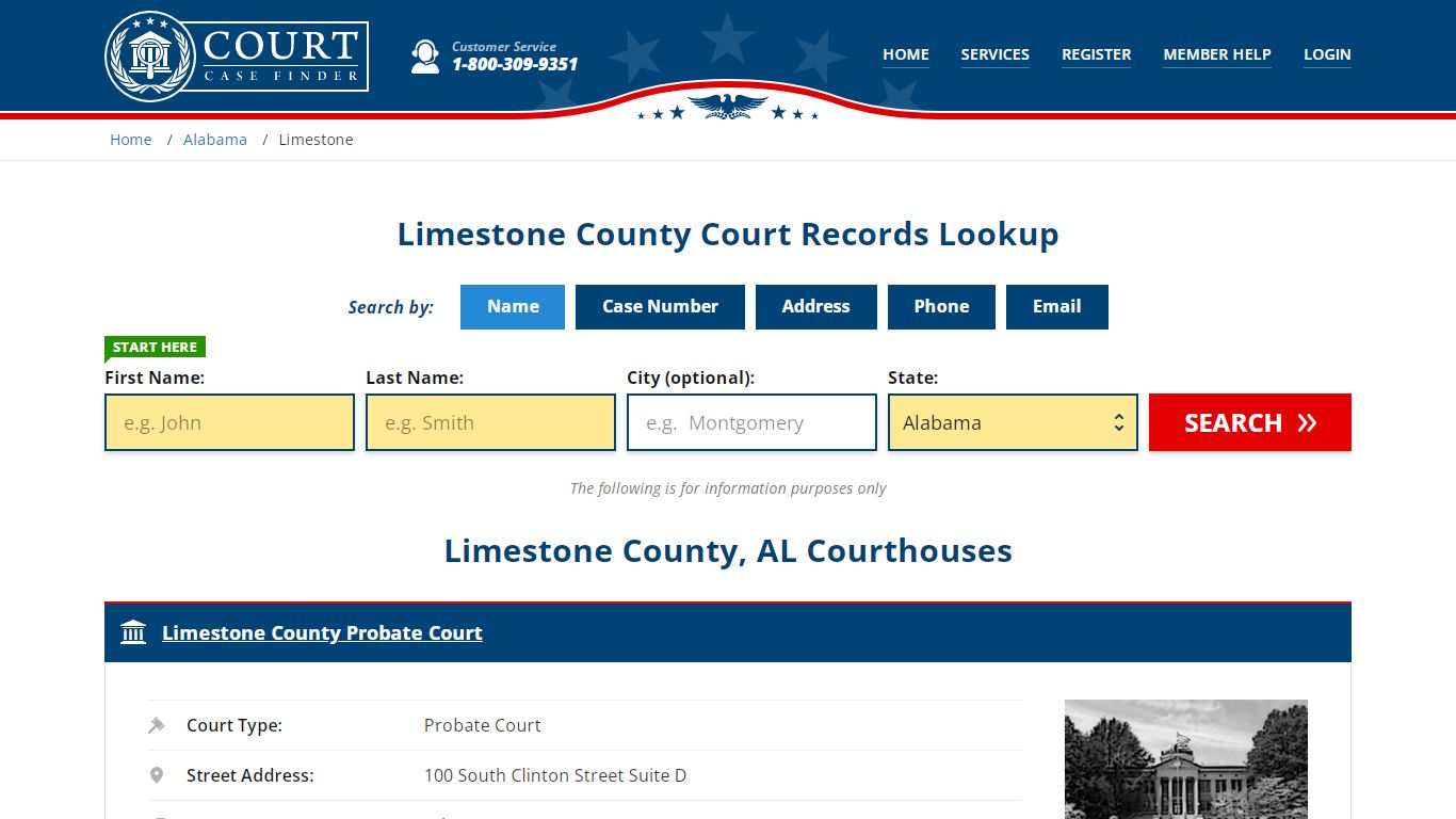 Limestone County Court Records | AL Case Lookup